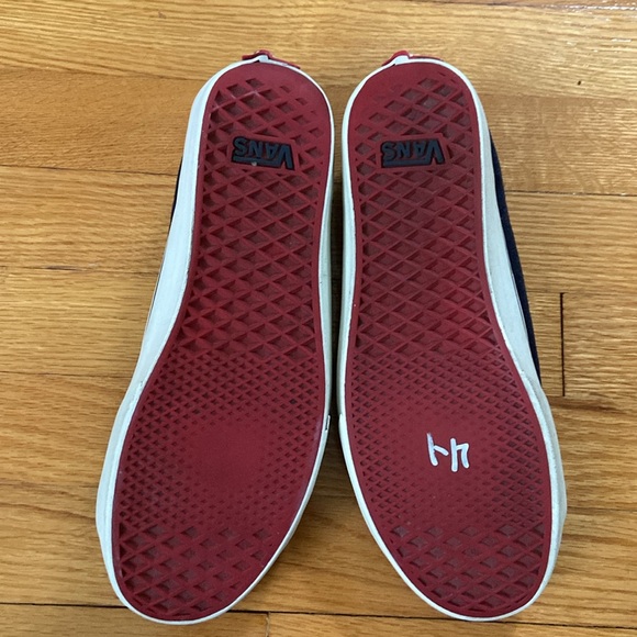 Vans Suede/Leather Navy Blue Sneakers - Picture 6 of 12